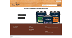 Desktop Screenshot of lenmar-coatings.com