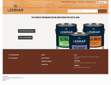 Tablet Screenshot of lenmar-coatings.com